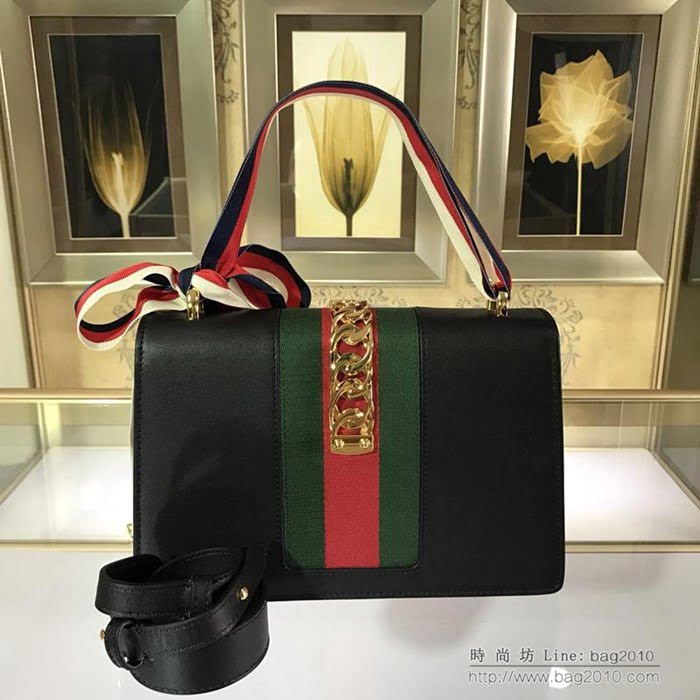 GUCCI古馳女包 新款 專櫃品質 421882 進口牛皮 原廠五金 Gucci手提包 古馳斜挎包  ydgq3201